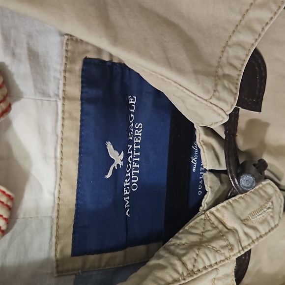 American Eagle Beige Jacket - Picture 3 of 8